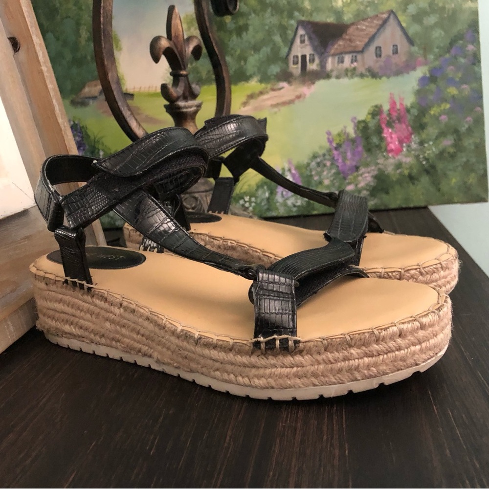 Nine West Glampin Espadrille Wedge Sandals